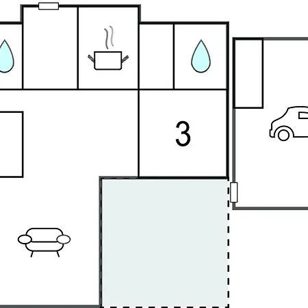 Ferienwohnung Warthe 아파트 *